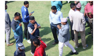 एमाले बागमतीको निर्वाचन : उम्मेदवारहरु भोट माग्न व्यस्त