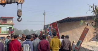 मोरङको प्रगति टोलमा सवारी दुर्घटना, तीन जनाको मृत्यु