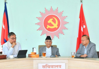 प्रधानमन्त्रीमा ओलीको नियुक्ति ५ बजेपछि, शपथ सोमबार बिहान ११ बजे