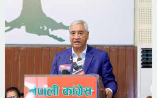 नेपालका सबै जातजाति एकताबद्ध भएर अगाडि बढिरहेका छन्ः सभापति देउवा